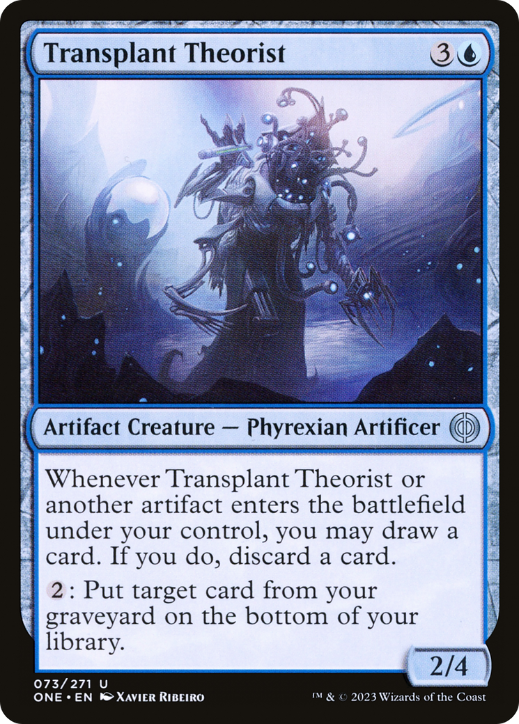 Transplant Theorist (ONE-073)  Foil - Phyrexia: All Will Be One