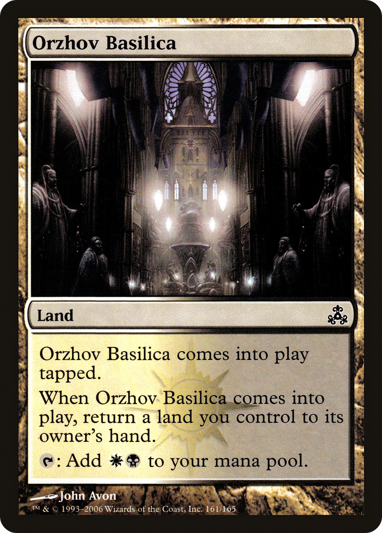 Orzhov Basilica (GPT-161)  Foil - Guildpact