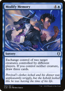 Modify Memory (CLB-083)  - Commander Legends: Battle for Baldur's Gate