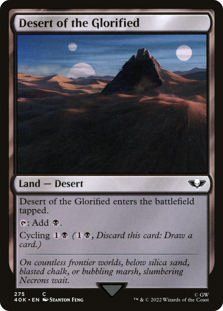 Desert of the Glorified (40K-275)  - Warhammer 40,000 Commander