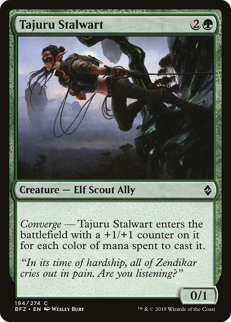 Tajuru Stalwart (BFZ-194)  - Battle for Zendikar
