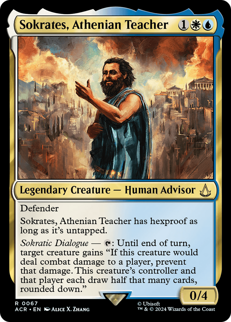 Sokrates, Athenian Teacher (ACR-067)  - Assassin's Creed