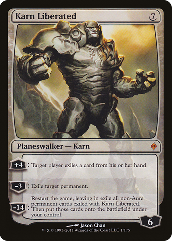 Karn Liberated (NPH-001)  Foil - New Phyrexia