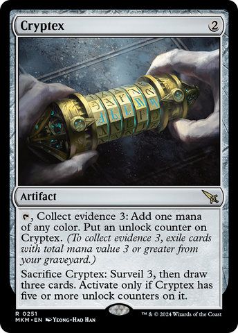 Cryptex (MKM-251)  Foil - Murders at Karlov Manor
