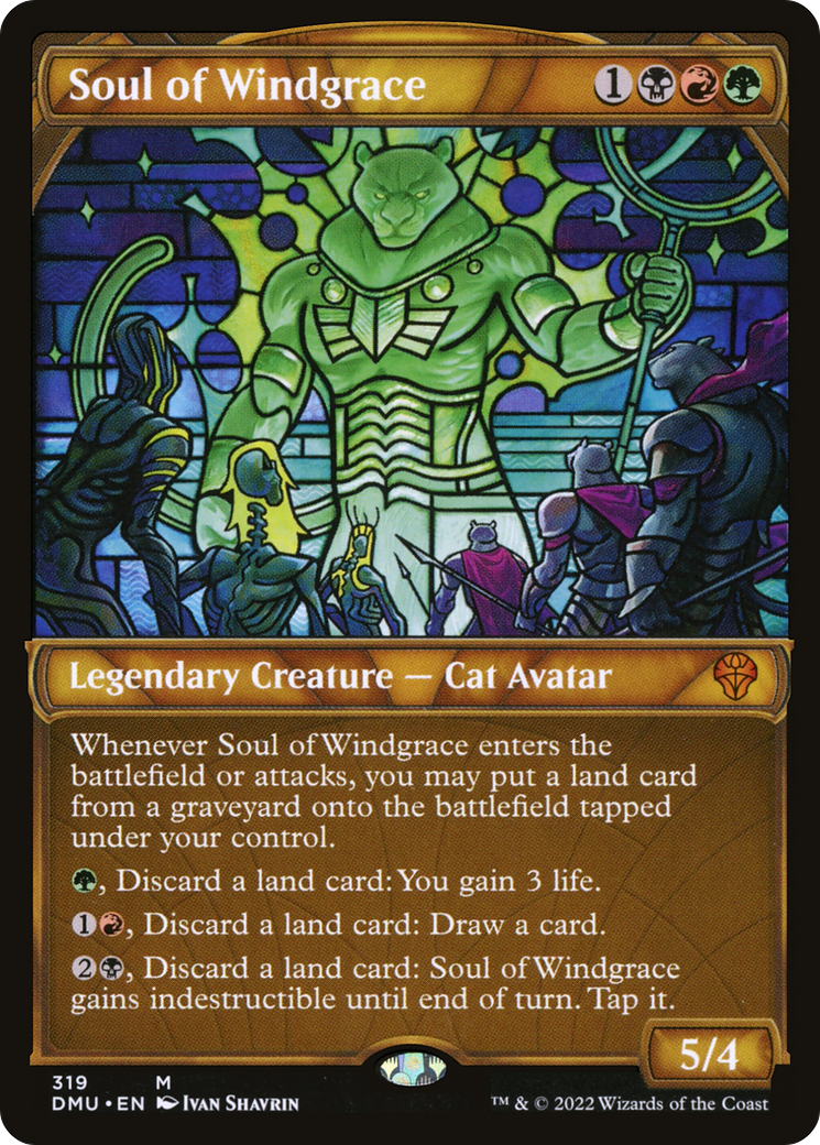 Soul of Windgrace (Showcase) (DMU-319)  Foil - Dominaria United: (Showcase)