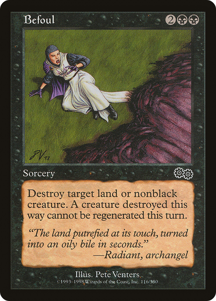 Befoul (USG-116)  - Urza's Saga