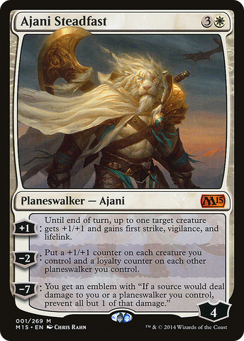 Ajani Steadfast (M15-001)  Foil - Magic 2015