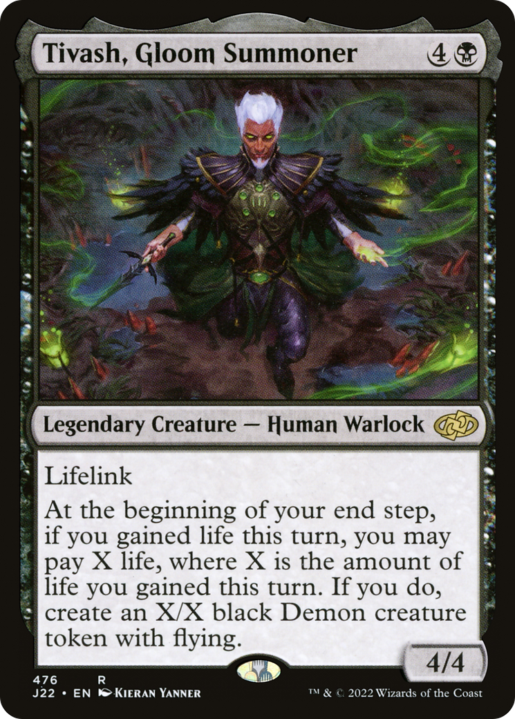 Tivash, Gloom Summoner (J22-476)  - Jumpstart 2022