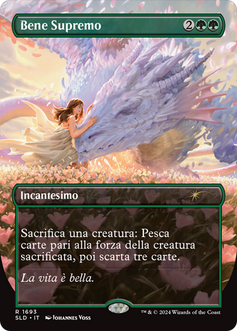 Greater Good (Italian) - "Bene Supremo" (SLD-1693)  - Secret Lair Drop (Borderless)