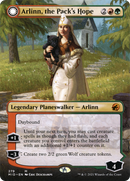 Arlinn, the Pack's Hope (Borderless) (MID-279)  Foil - Innistrad: Midnight Hunt: (Double Faced Transform)