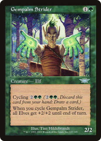 Gempalm Strider (LGN-127)  Foil - Legions