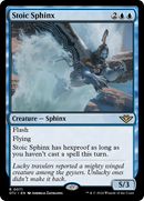 Stoic Sphinx (OTJ-071)  Foil - Outlaws of Thunder Junction