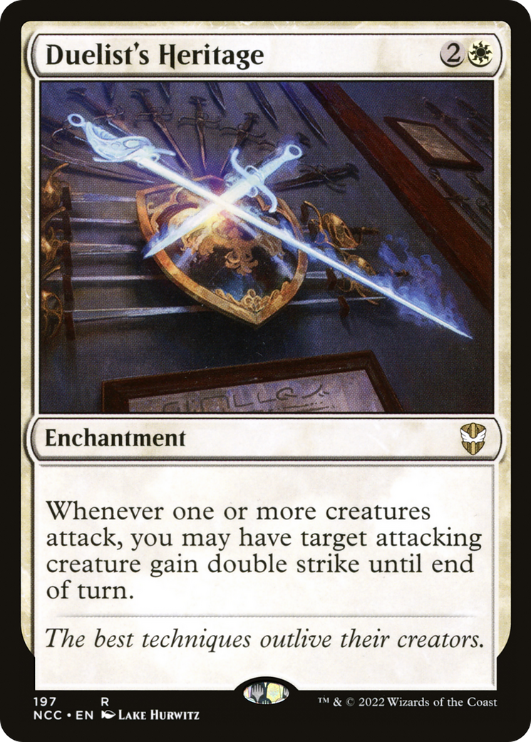 Duelist's Heritage (NCC-197)  - New Capenna Commander