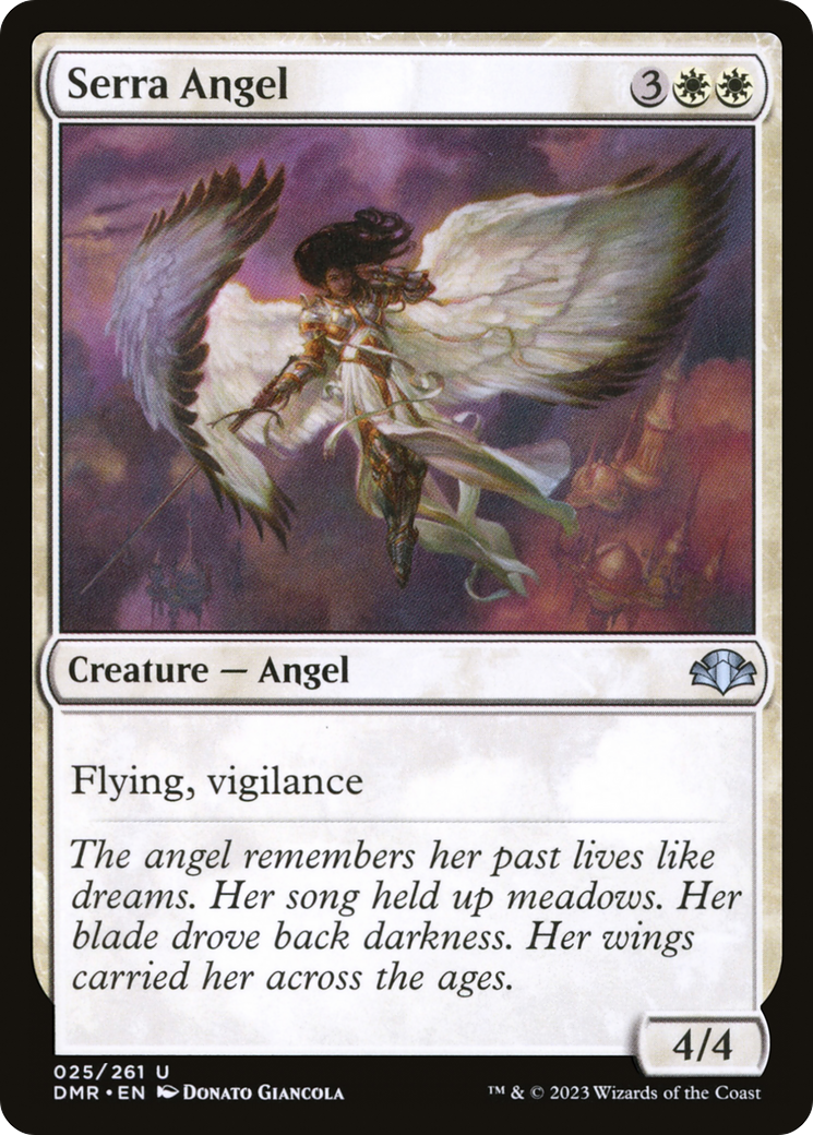 Serra Angel (DMR-025)  Foil - Dominaria Remastered