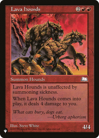 Lava Hounds (LIST-WTH-109)  - The List