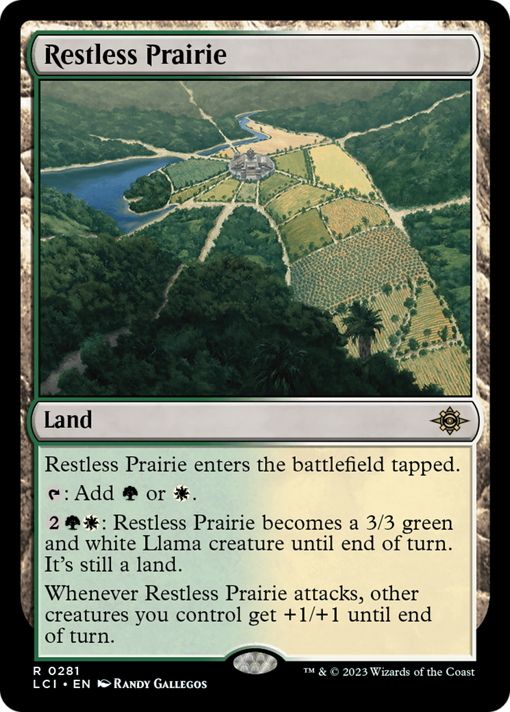 Restless Prairie (LCI-281)  - The Lost Caverns of Ixalan