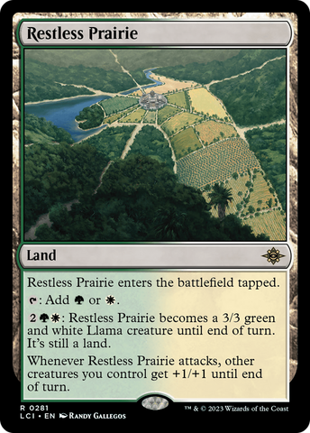 Restless Prairie (LCI-281)  - The Lost Caverns of Ixalan