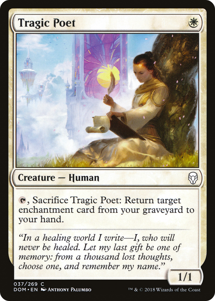 Tragic Poet (DOM-037)  - Dominaria