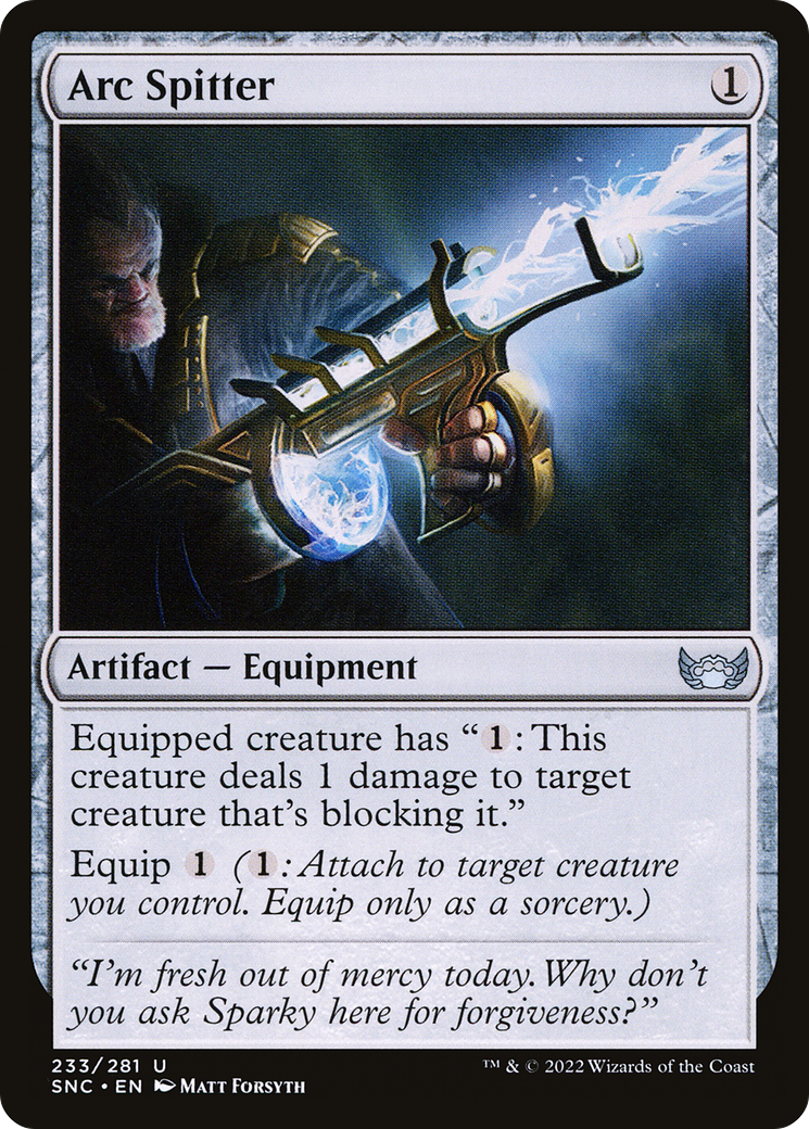 Arc Spitter (SNC-233)  Foil - Streets of New Capenna