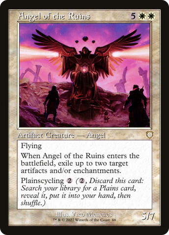 Angel of the Ruins (Retro Frame) (BRC-068)  - The Brothers' War Commander