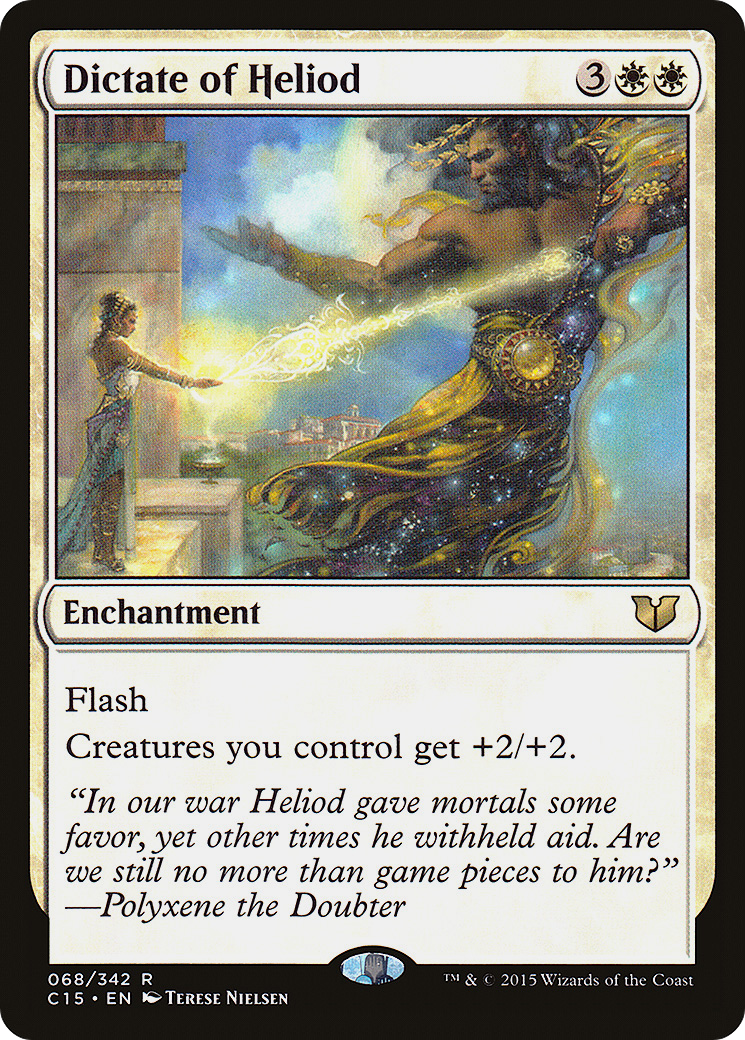 Dictate of Heliod (C15-068)  - Commander 2015