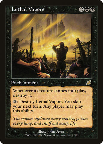 Lethal Vapors (SCG-068) - Scourge Foil