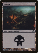 Swamp (27) (GRV-027)  Foil - Premium Deck Series: Graveborn