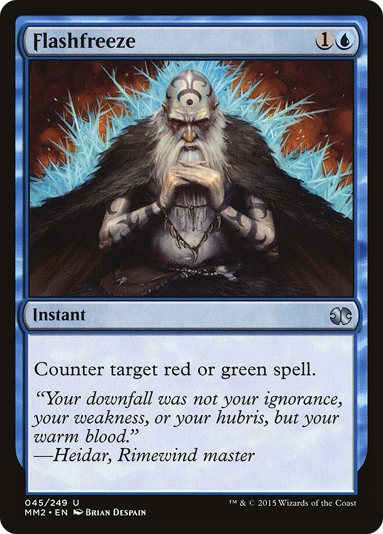 Flashfreeze (MM2-045)  Foil - Modern Masters 2015