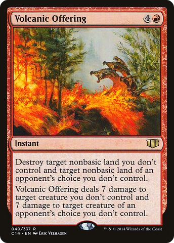 Volcanic Offering [Commander 2014]