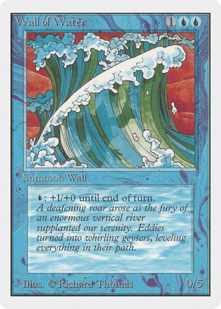 Wall of Water (2ED-)  - Unlimited Edition