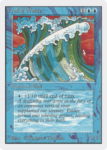 Wall of Water (2ED-)  - Unlimited Edition