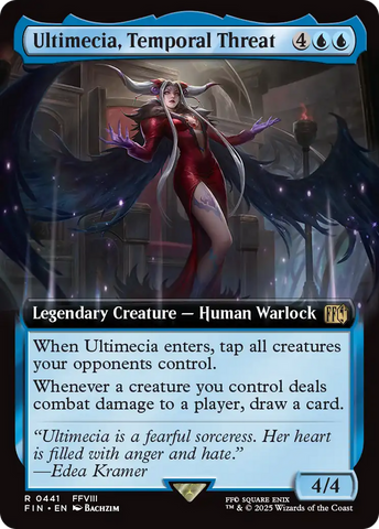 Ultimecia, Temporal Threat (Extended Art) (FIN-441)  Foil - FINAL FANTASY: (Extended Art)
