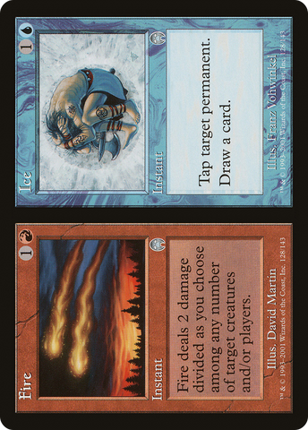 Fire // Ice (APC-128)  Foil - Apocalypse