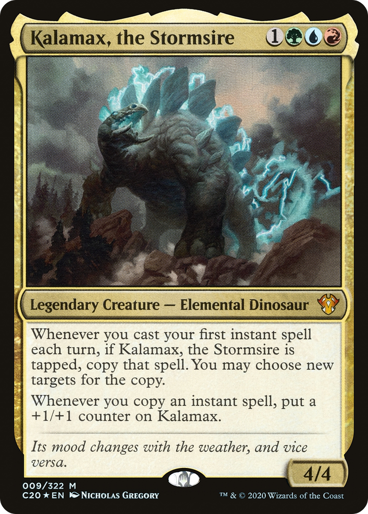 Kalamax, the Stormsire (C20-009) - Commander 2020 Foil