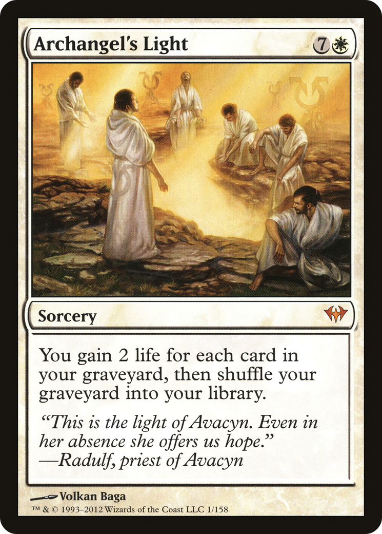 Archangel's Light (DKA-001)  Foil - Dark Ascension