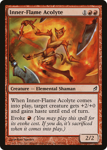 Inner-Flame Acolyte (LRW-181)  - Lorwyn