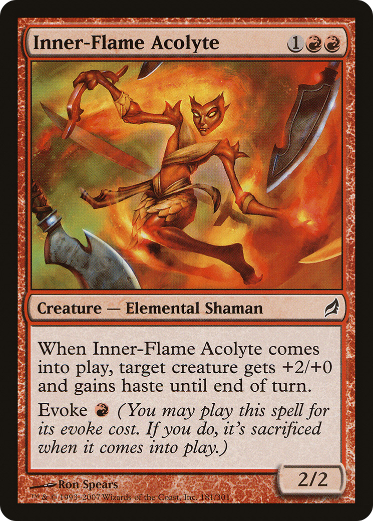 Inner-Flame Acolyte (LRW-181)  Foil - Lorwyn