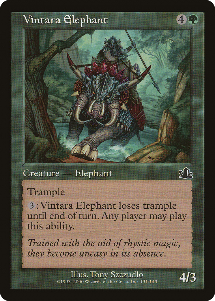 Vintara Elephant (PCY-131)  - Prophecy