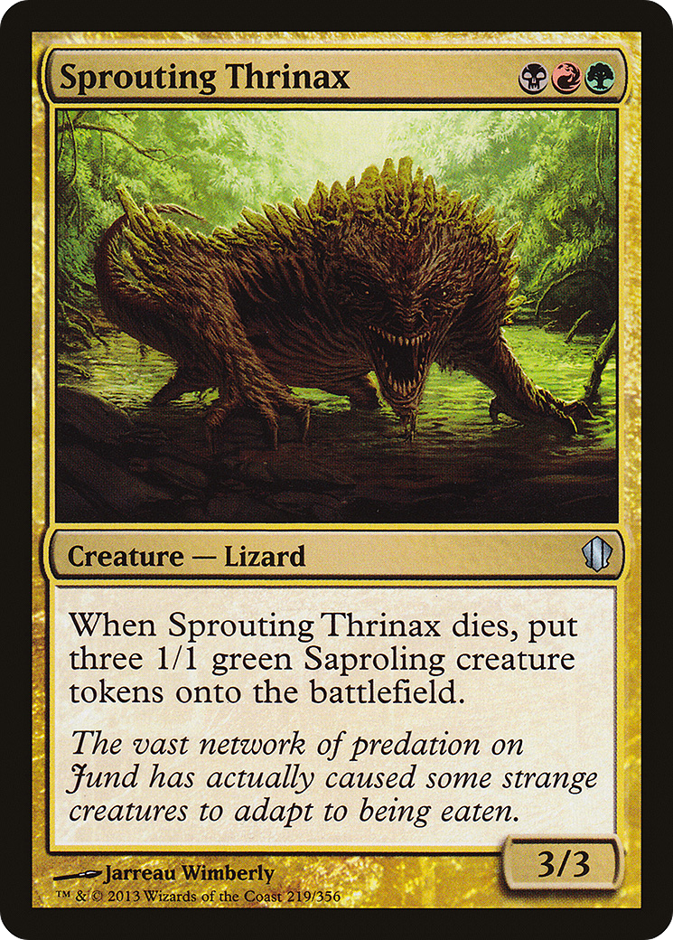 Sprouting Thrinax (C13-219)  - Commander 2013
