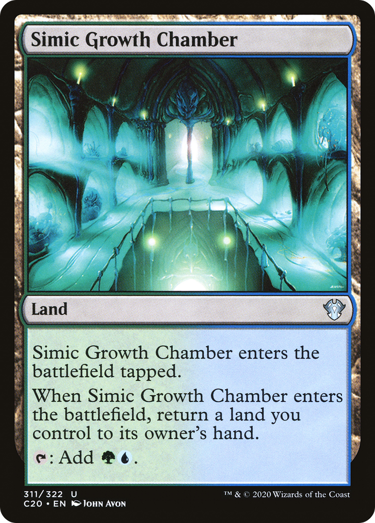 Simic Growth Chamber (C20-311)  - Commander 2020
