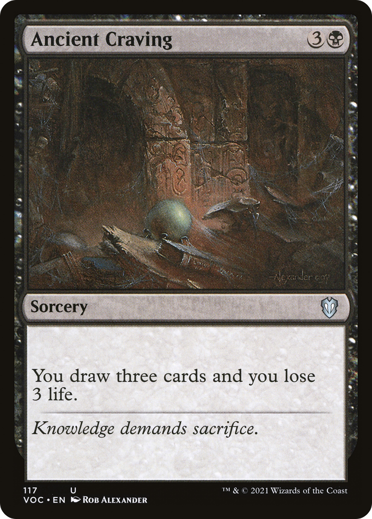 Ancient Craving (VOC-117)  - Crimson Vow Commander
