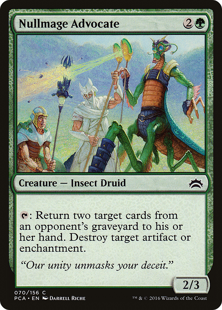 Nullmage Advocate (PCA-070)  - Planechase Anthology
