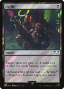 Defile (Surge Foil) (40K-199)  Foil - Warhammer 40,000 Commander
