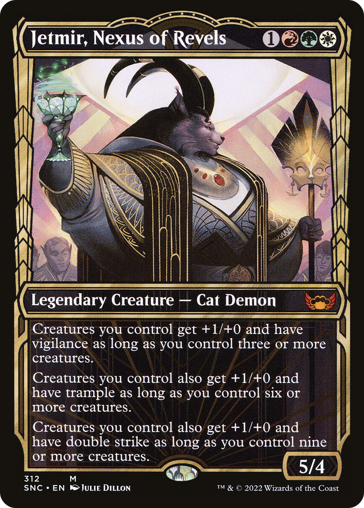 Jetmir, Nexus of Revels (Showcase) (SNC-312) - Streets of New Capenna: (Showcase)