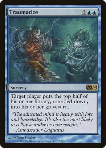 Traumatize (M10-077)  Foil - Magic 2010
