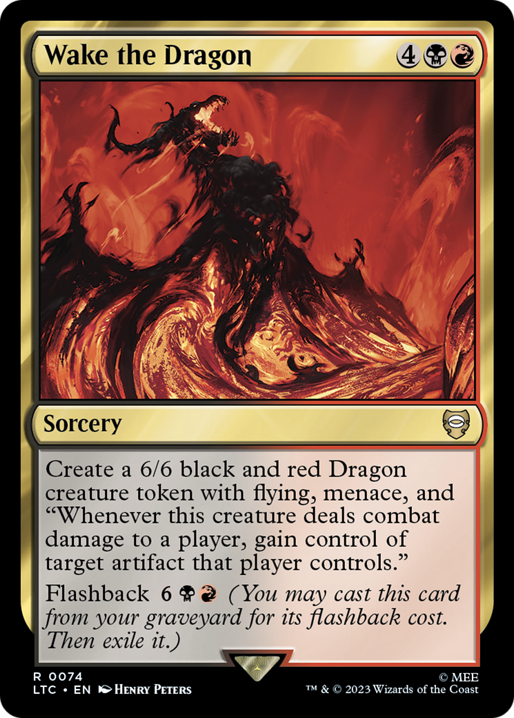 Wake the Dragon (LTC-074) - Tales of Middle-earth Commander