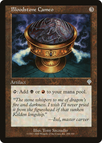 Bloodstone Cameo (INV-298) - Invasion Foil
