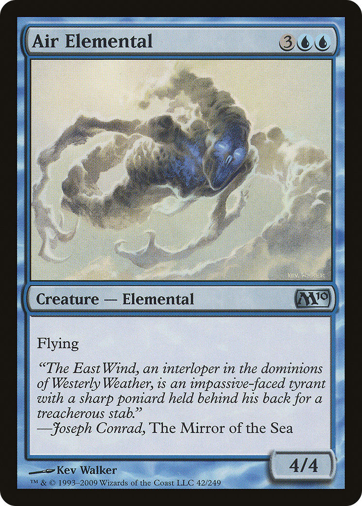 Air Elemental (M10-042)  Foil - Magic 2010