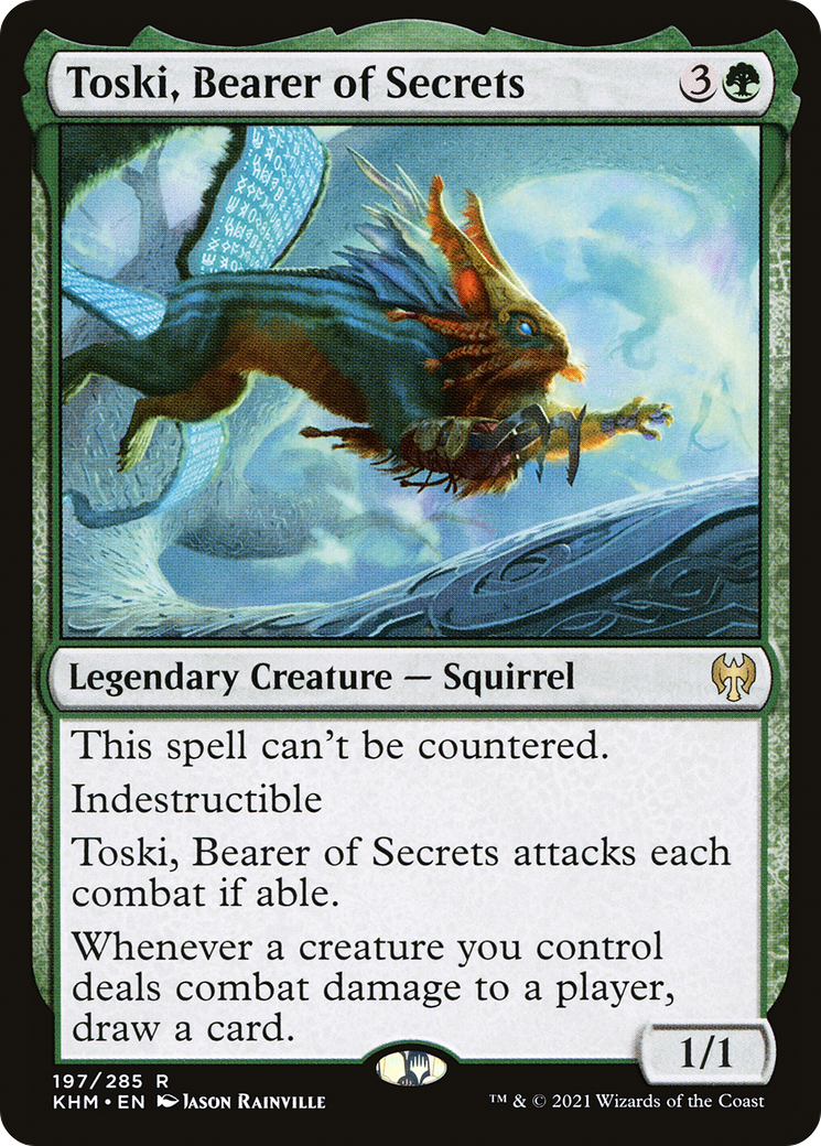 Toski, Bearer of Secrets (KHM-197)  - Kaldheim