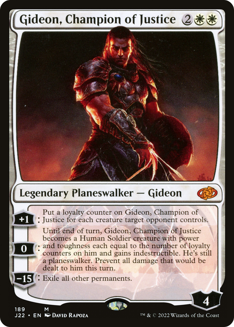 Gideon, Champion of Justice (J22-189)  - Jumpstart 2022